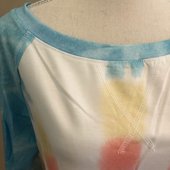 CLEARANCE Tie dye joggers pants and matching long sleeve t shirt 2-piece set - Picture 5 of 12